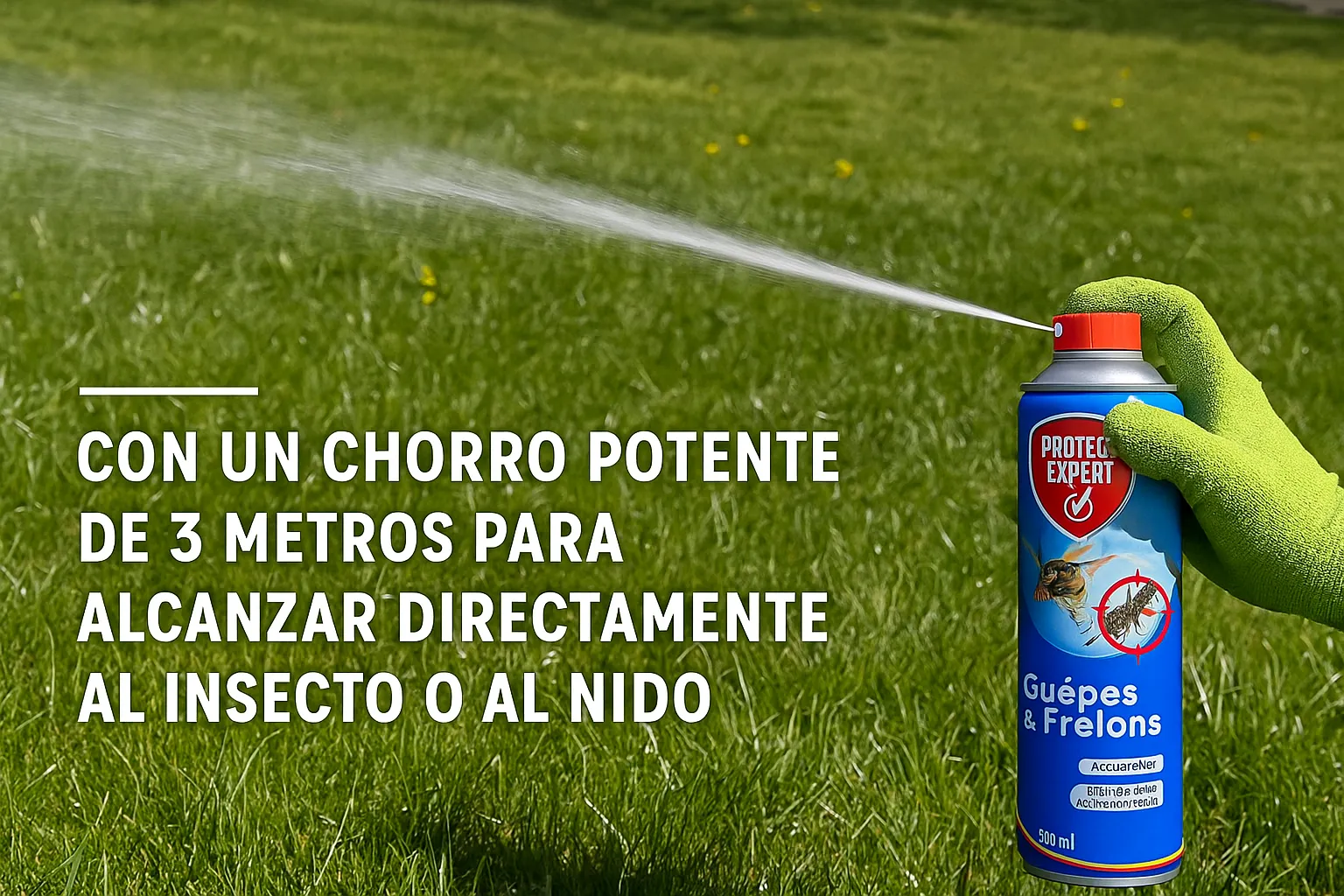 Spray Protect Expert alcance
